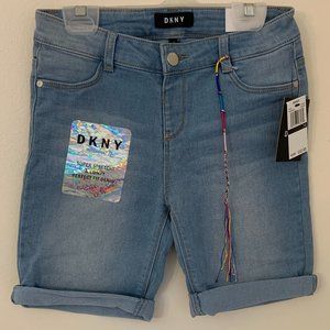 DKNY Stretch Denim Girl Shorts - NWT